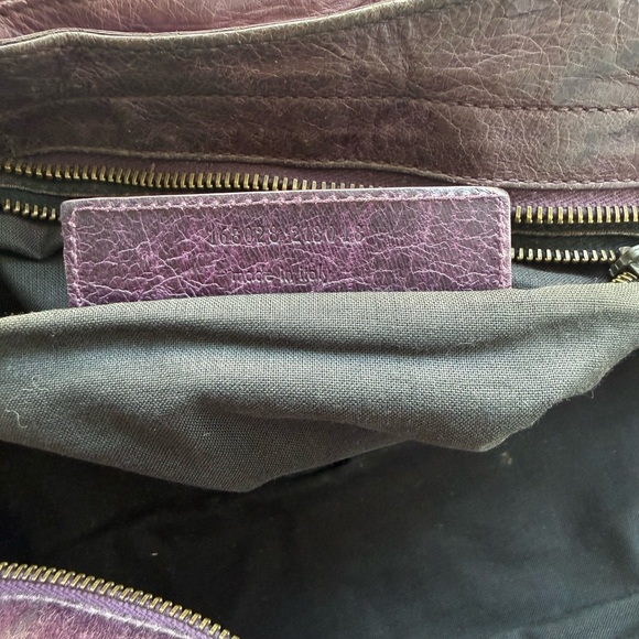 Vintage balenciaga purple city bag - Picture 5 of 7